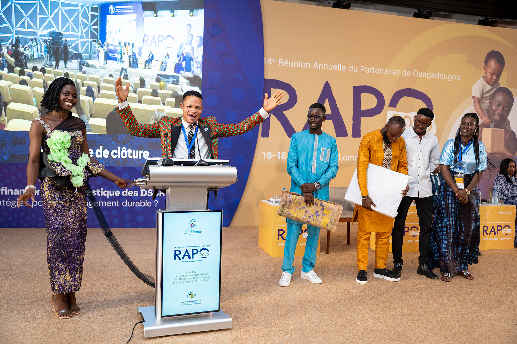 Clôture de la RAPO 2025 à Lomé : un engagement renouvelé pour la souveraineté des DSSR