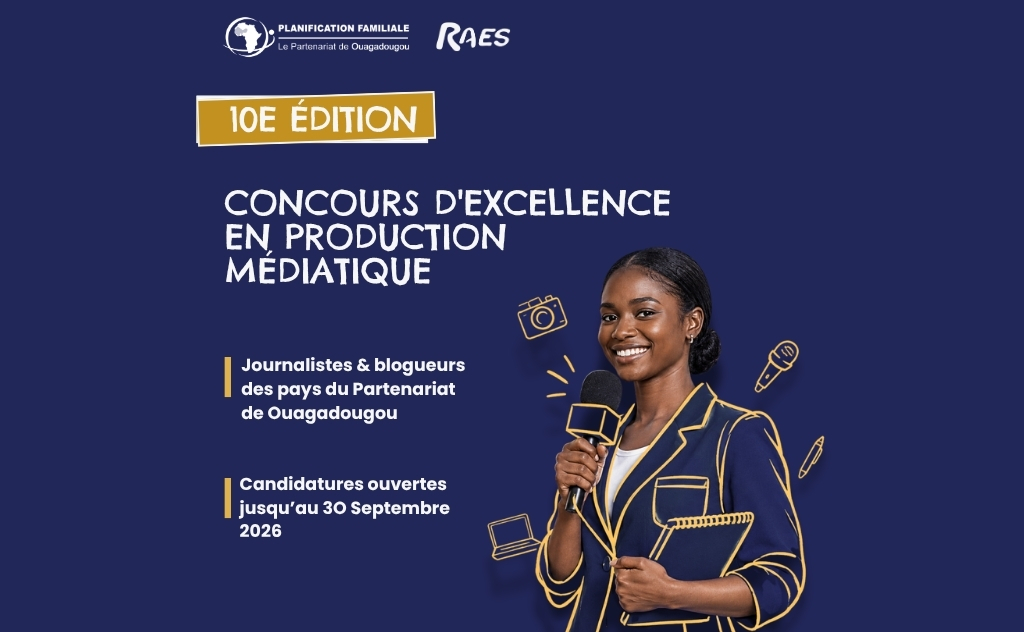 10e édition du concours d’excellence en production médiatique sur les DSSR/PF dans les pays du PO